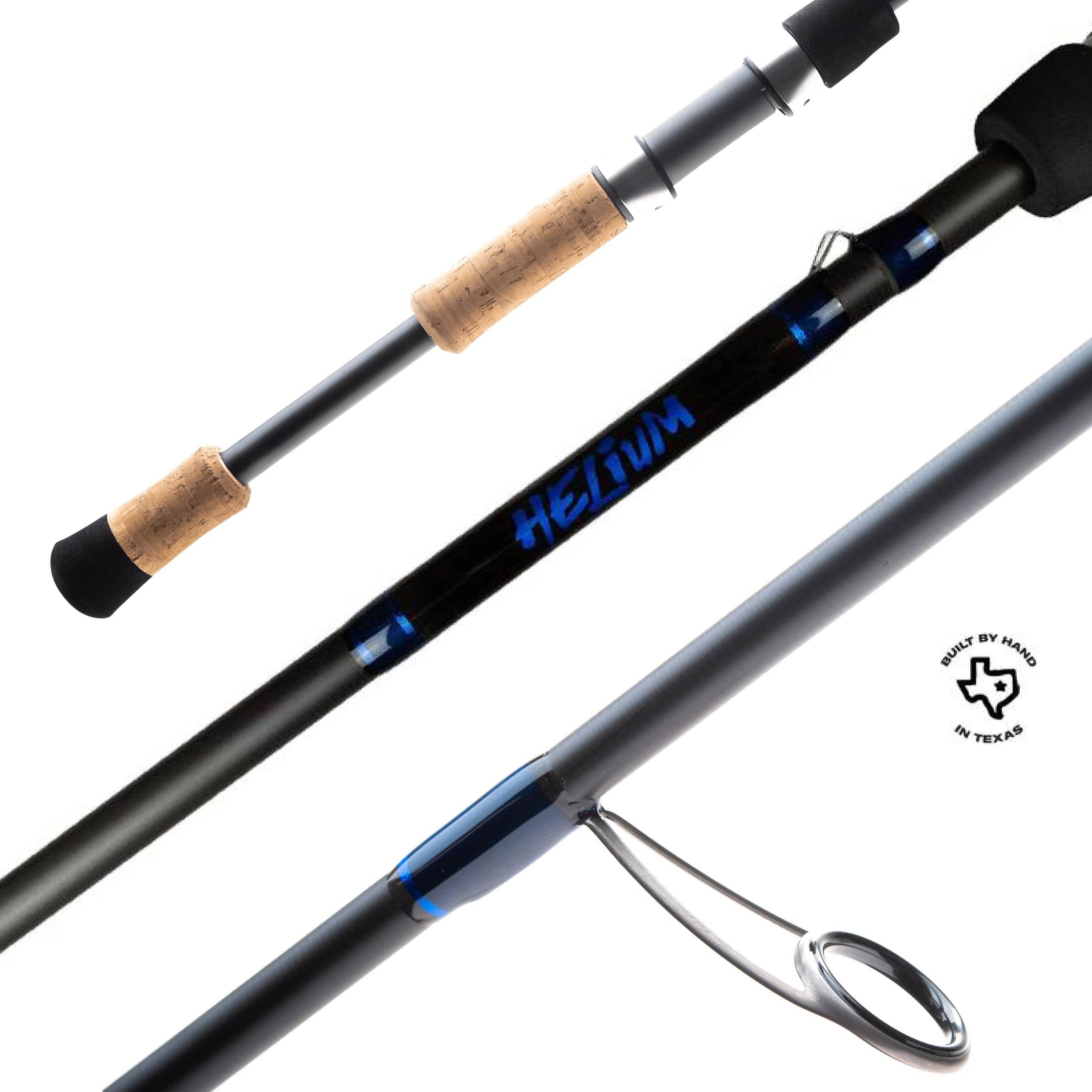 Helium Dropshot, Finesse Worm Spinning Rods – KISTLER Custom