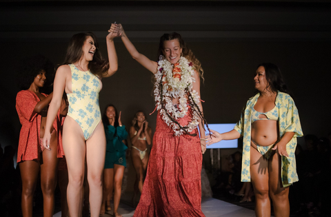 tai swim co 2023 hawaii swim show unique hand drawn floral prints from hawaii hawaiian made designer swimwear