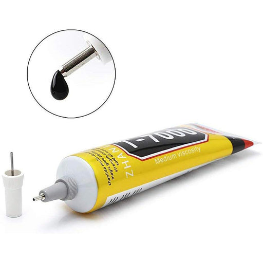 Zhanlida B7000 Clear Contact Adhesive Repair Glue With Precision Applicator  Tip – 15ML –