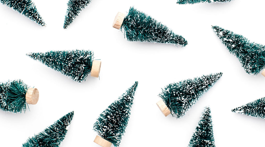 Christmas ideas for boys and girls- cute green Christmas trees 