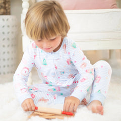 Christmas ideas for boys and girls - Evergreen Women's GownChristmas Cookie Boys Onesie - little blog playing
