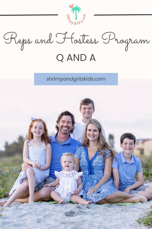 Q and A With Amilee Sanders - Shrimp and Grits Kids Hostess pinterest pin