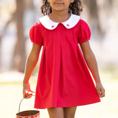 Christmas ideas for boys and girls - Merry Knit Dress - little girl walking