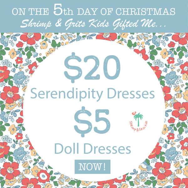 serendipity dresses - 12 Days of Christmas day 5