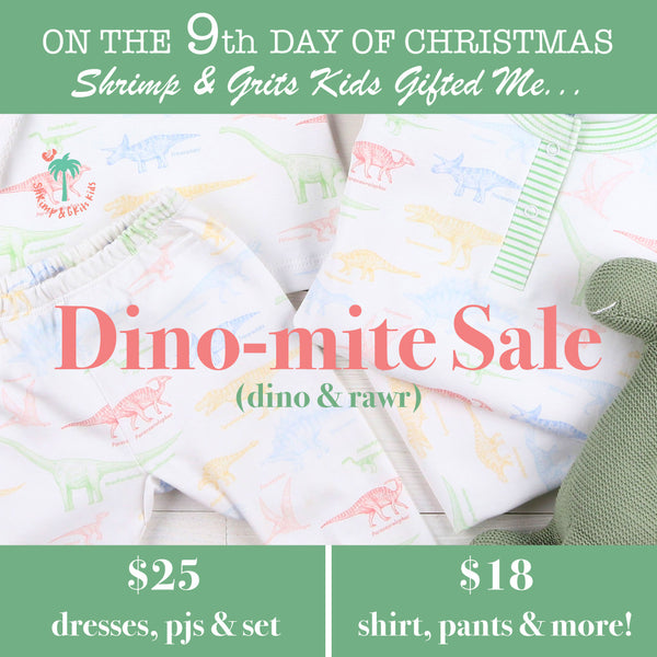 dino and rawr sale - 12 Days of Christmas day 9