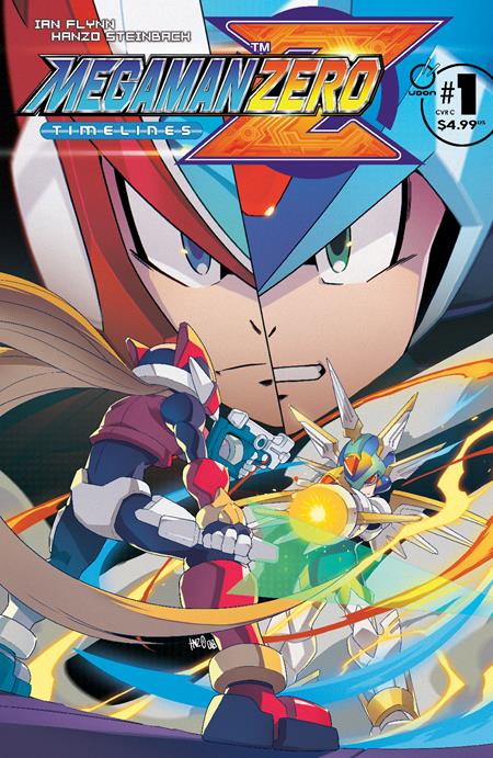 MEGA MAN ZERO TIMELINES #1 (ONE SHOT) CVR C HANZO STEINBACH VAR RATIO 1:5