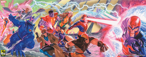 X-men 60th Anniversary Alex Ross Painting.