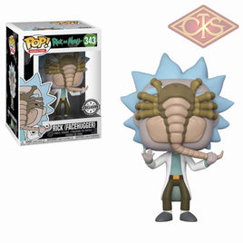 Funko POP! Animation - Rick & Morty - Space Suit Rick (w/ Snake