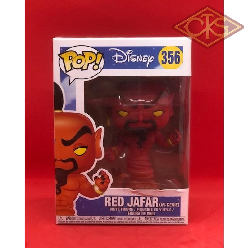 red jafar as genie funko pop