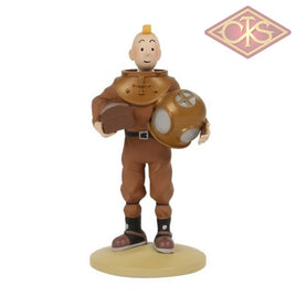 Tintin cow-boy - Statuette résine 27 cm