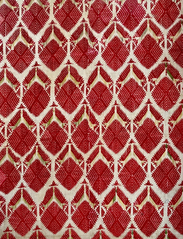 Hazara Phulkari woman's shawl