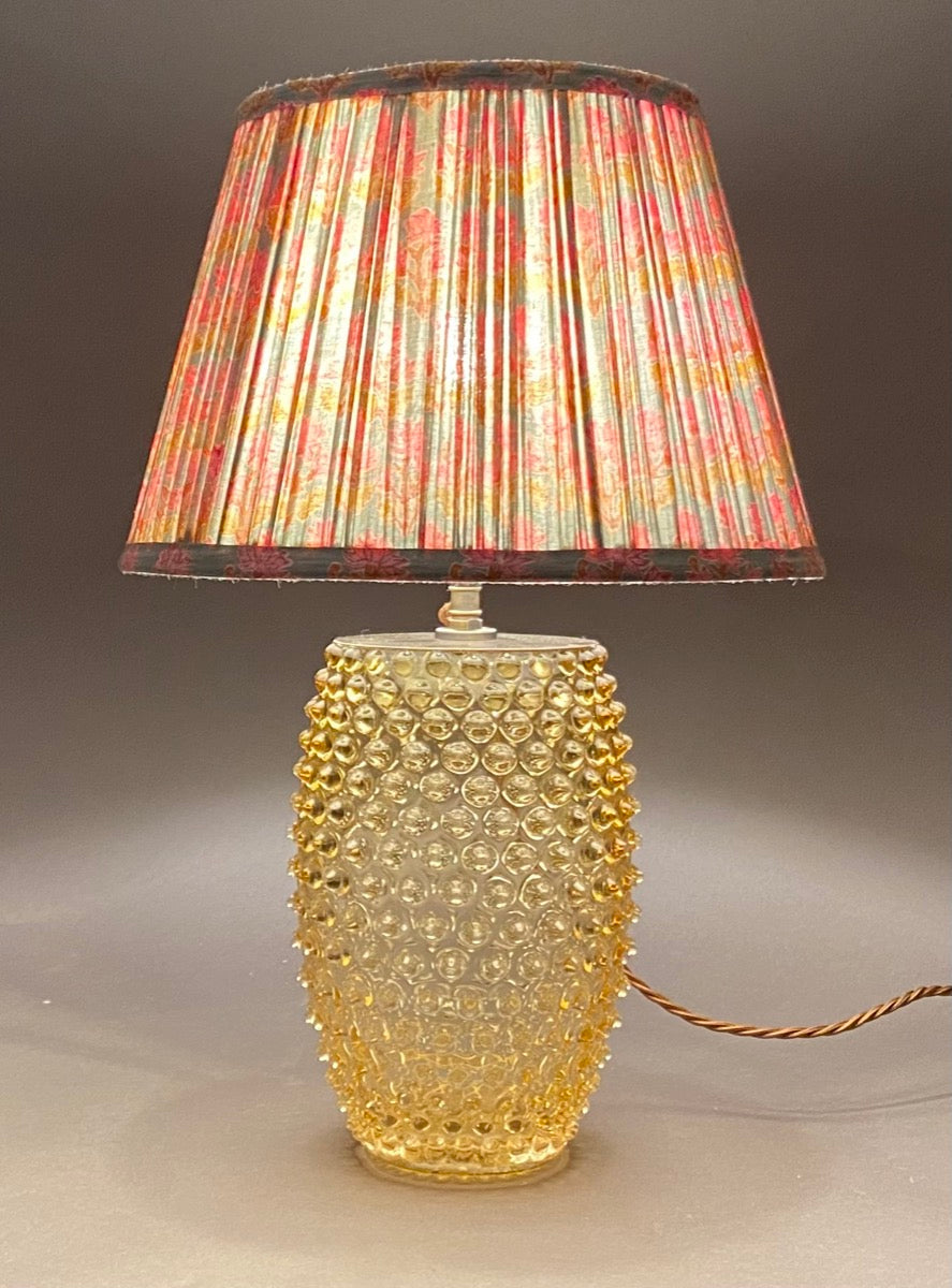 hobnail lamp base