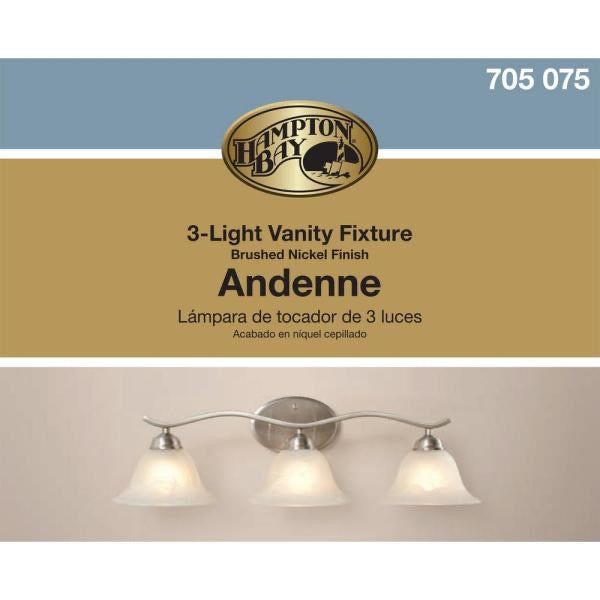 andenne 3 light vanity fixture