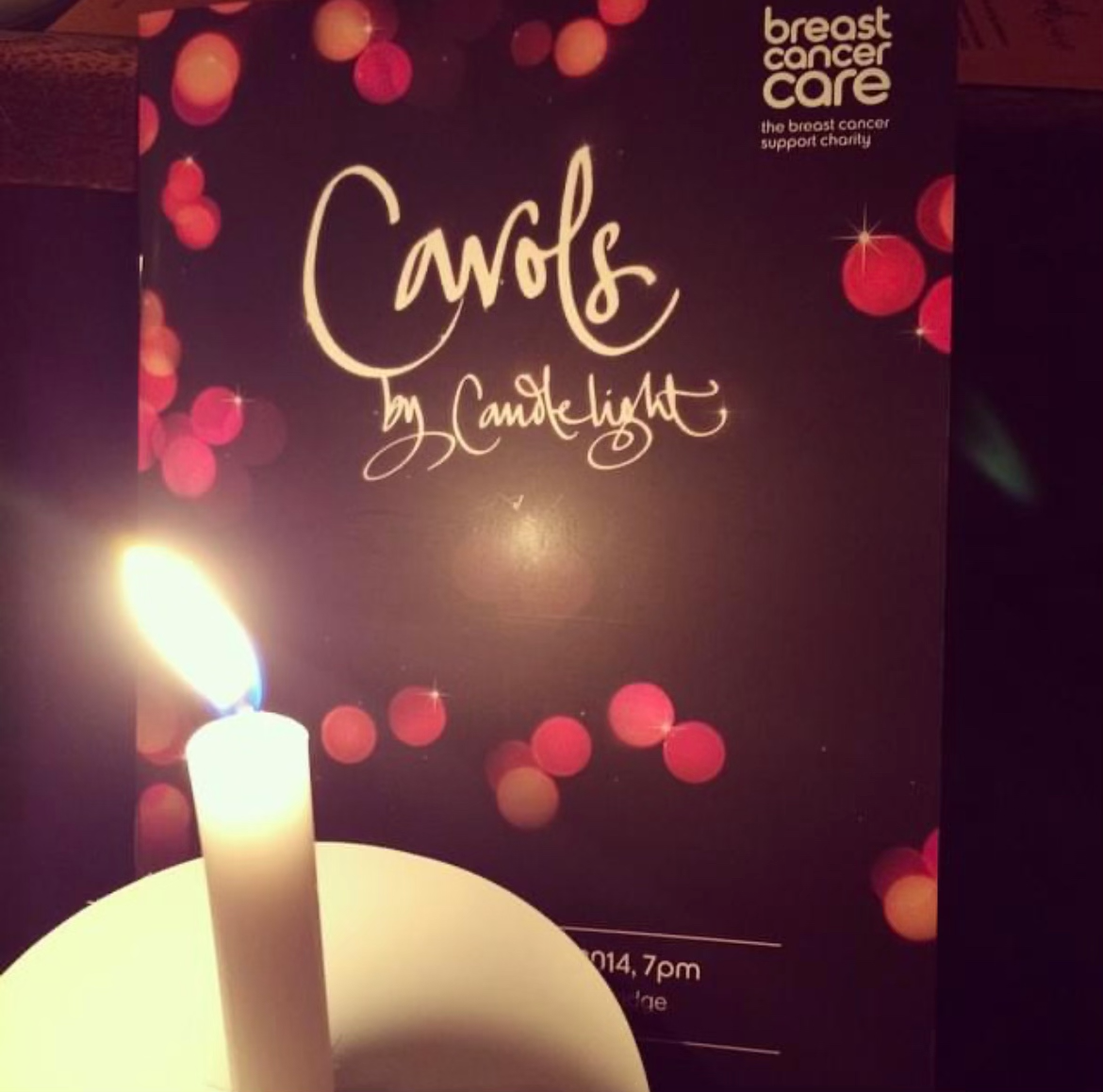 Carols by Candlelight for Breast Cancer Care in London
