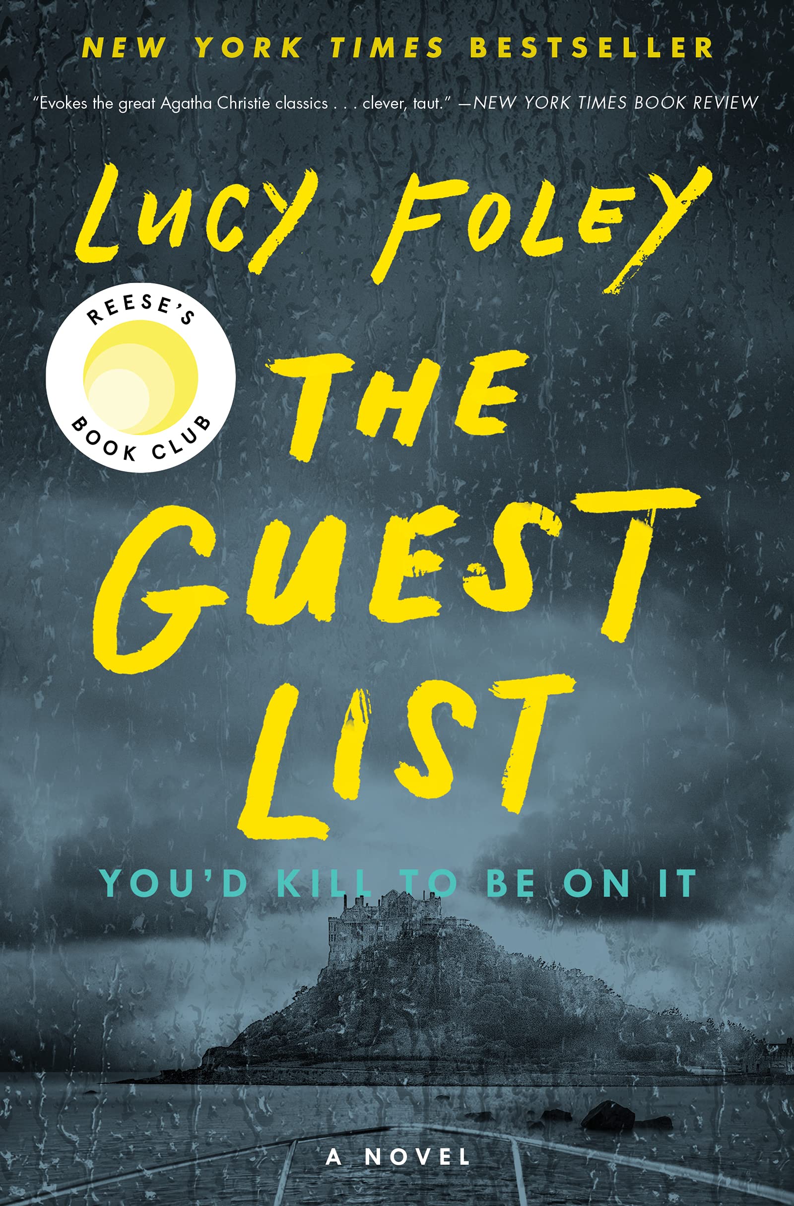 Lavender Hill Designs Book Club October 2021 The Guest List by Lucy Foley