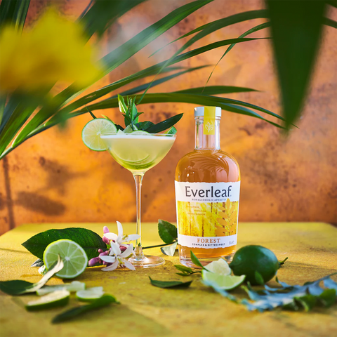 Non Alcoholic Daiquiri made using Everleaf Forest