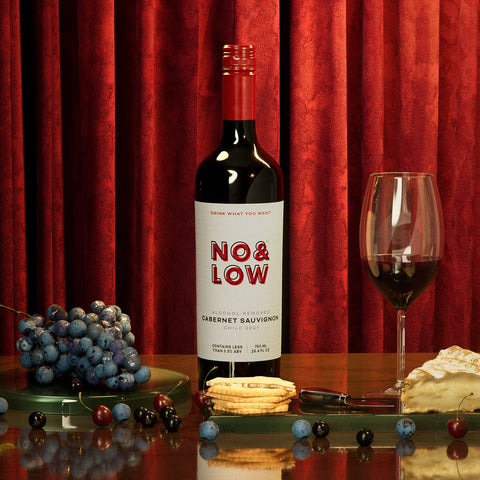 No & Low Cabernet Sauvignon non-alcoholic red wine