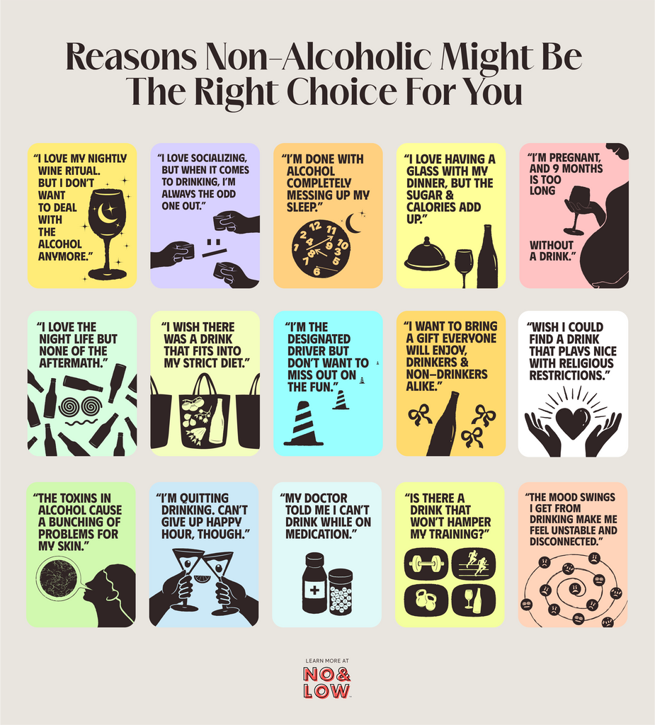 Reasons to Drink Non-Alcoholic