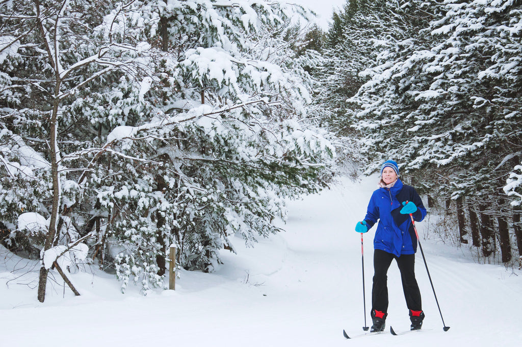 Cross country skiing in Michigan's Keweenaw Peninsula