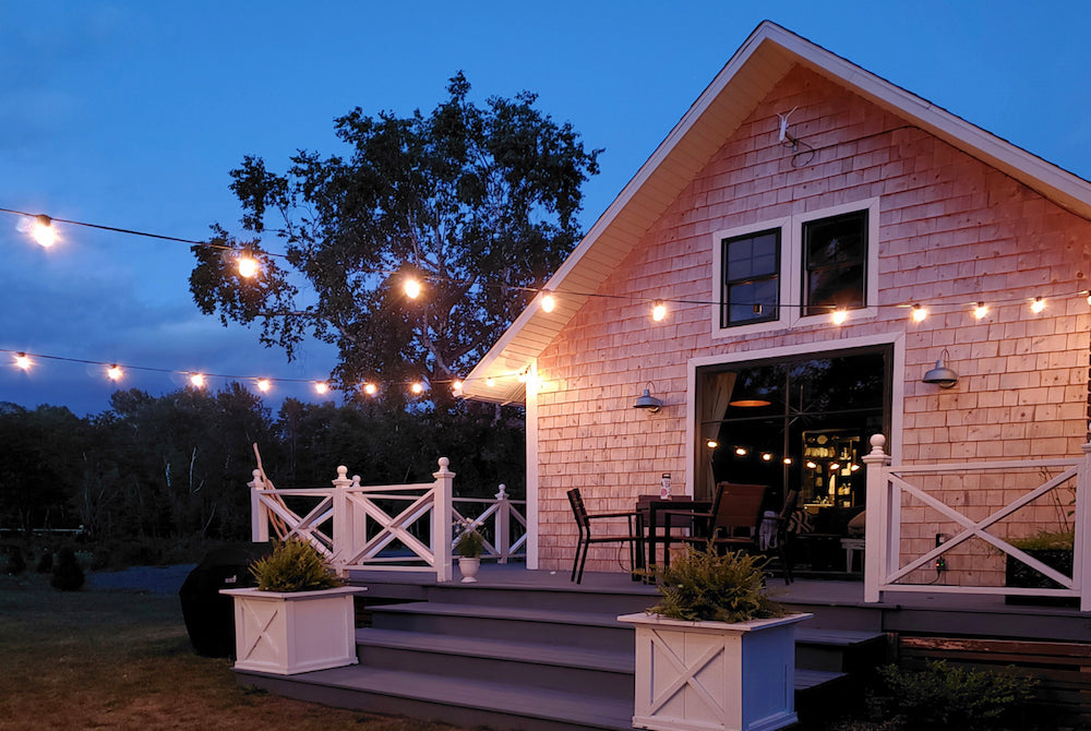 Summer night at North Shore Cottage beside Lake Superior