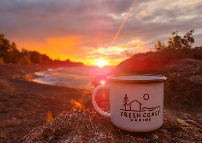 Keweenaw Coffee Works at Fresh Coast Cabins Keweenaw Peninsula Michigan