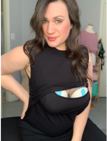 Breastfeeding dress