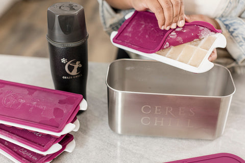 breastmilk freezer tray ceres chill