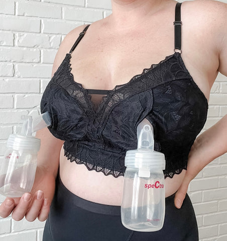 spectra breast pump and riley lace nursing and pumping bra davin and adley