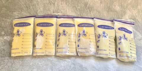 frozen breast milk lansinoh bags