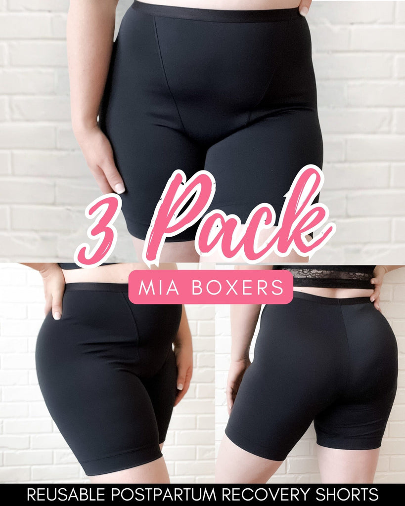 Mia Boxer Short - Maternity & Postpartum Recovery Underwear - (NON-RET