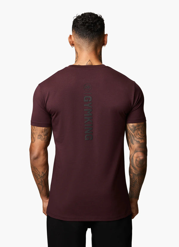 Gym King Debossed Camo SS Tee - Moonlight Blue – DesignerMenswear