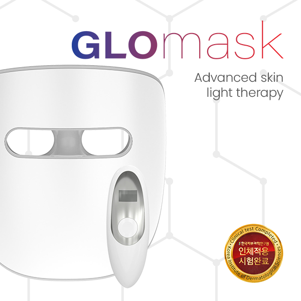 Glomask light therapy device