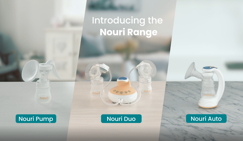 TensCare Nouri Range dual and single, automatic and manual breast pumps