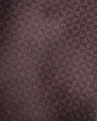 Smoking jacquard wine red