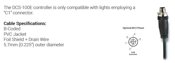 DCS-100E Single Output Controller Part No Key | Advanced Illumination