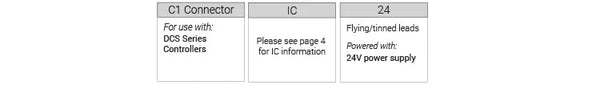 LL137 Medium Intensity Line Lights Control Specs | Advanced Illumination