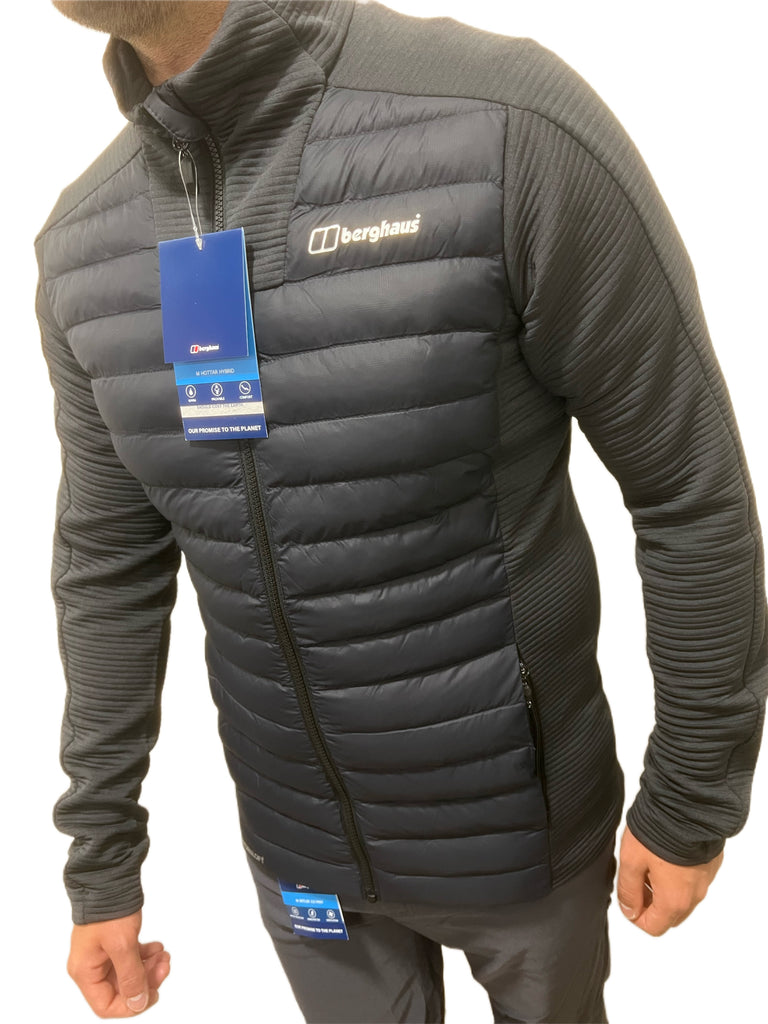 Berghaus Theran Hybrid Hooded Jacket - Natural – Chevron Clothing
