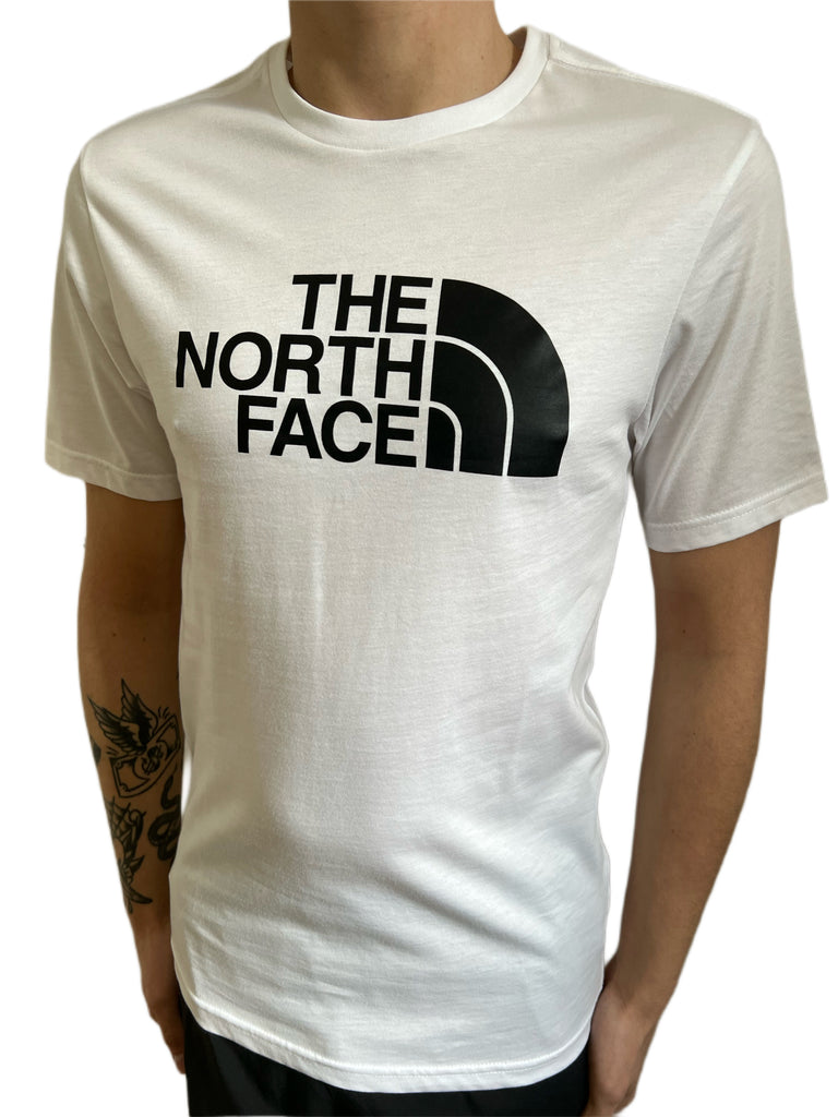 The North Face Easy chest logo t-shirt in white