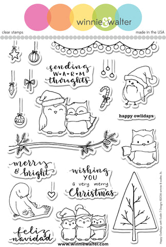 Happy Owlidays with Evelin T Designs