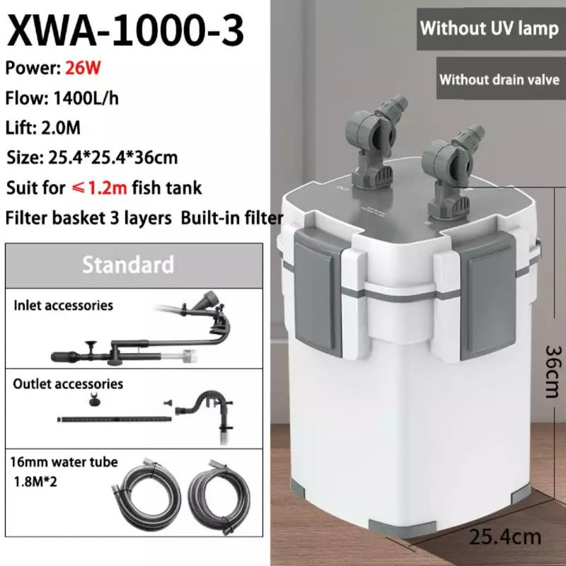 SUNSUN XWA Series External Filter – GardenAquaria