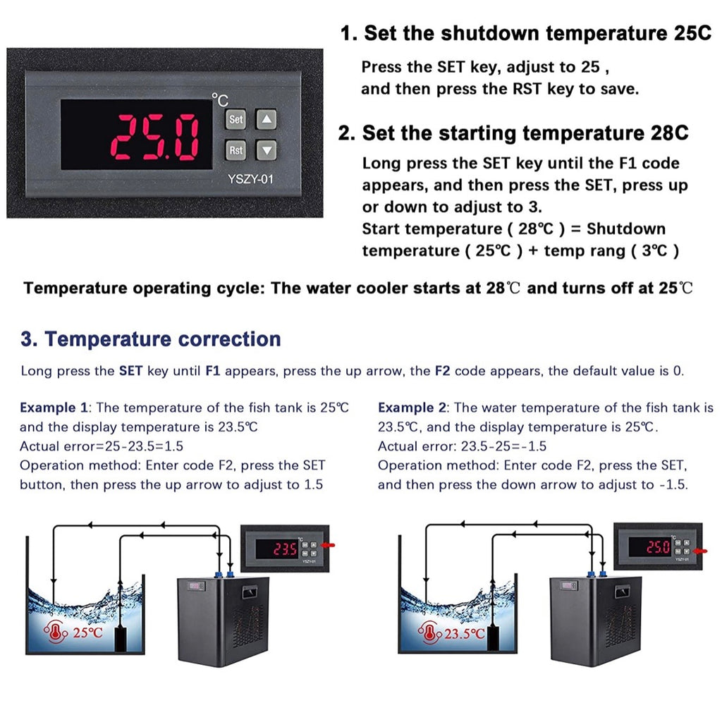 tropix 2 compartent chiller set