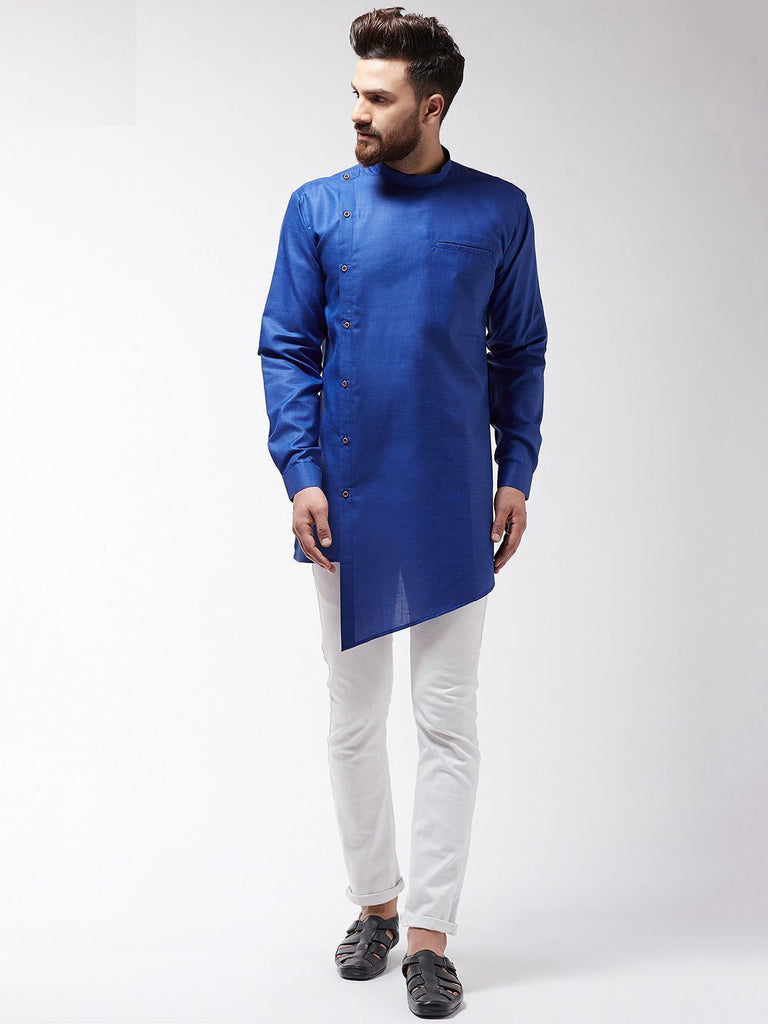 Available Blue Slit Cut Kurta Navastrani Boutique