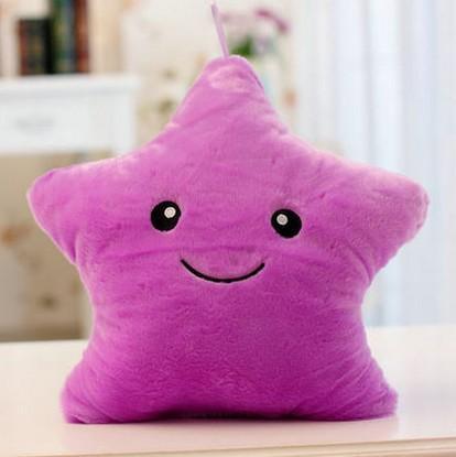 luminous star pillow