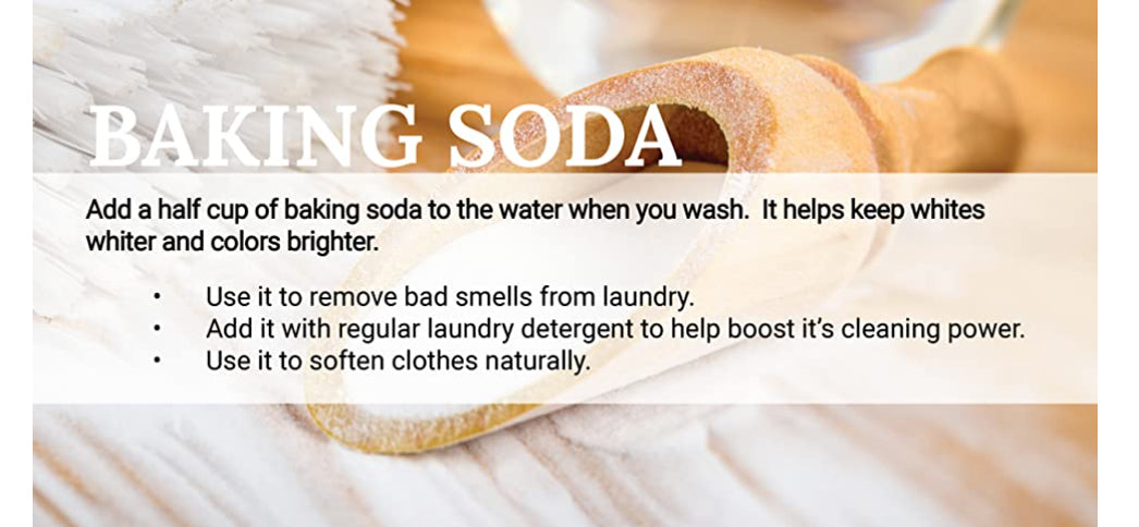 Using Baking Soda in the Laundry - Natural Laundering Tips