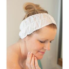 waffle weave spa headband