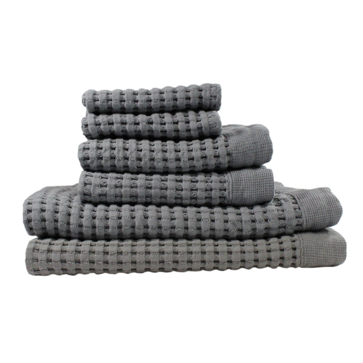 gray towels