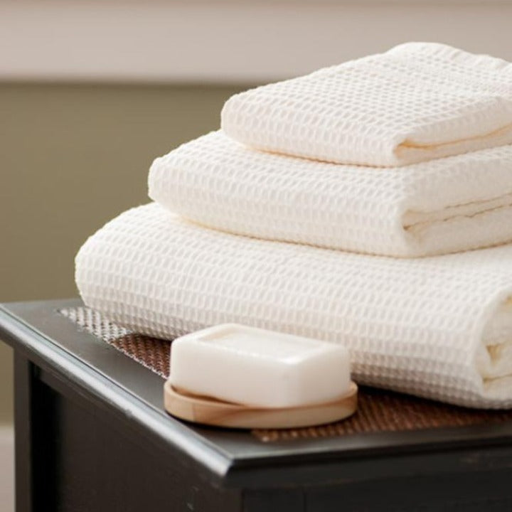 Gilden Tree | Bath Towels Set | Waffle Weave Bath | Pewter