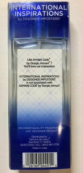 designer imposters armani code