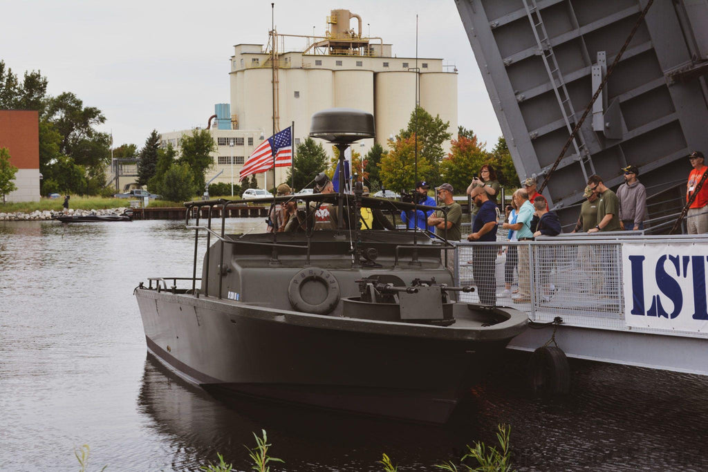 Vietnam Era River Patrol Boat Roars Back To Life On Lake Michigan