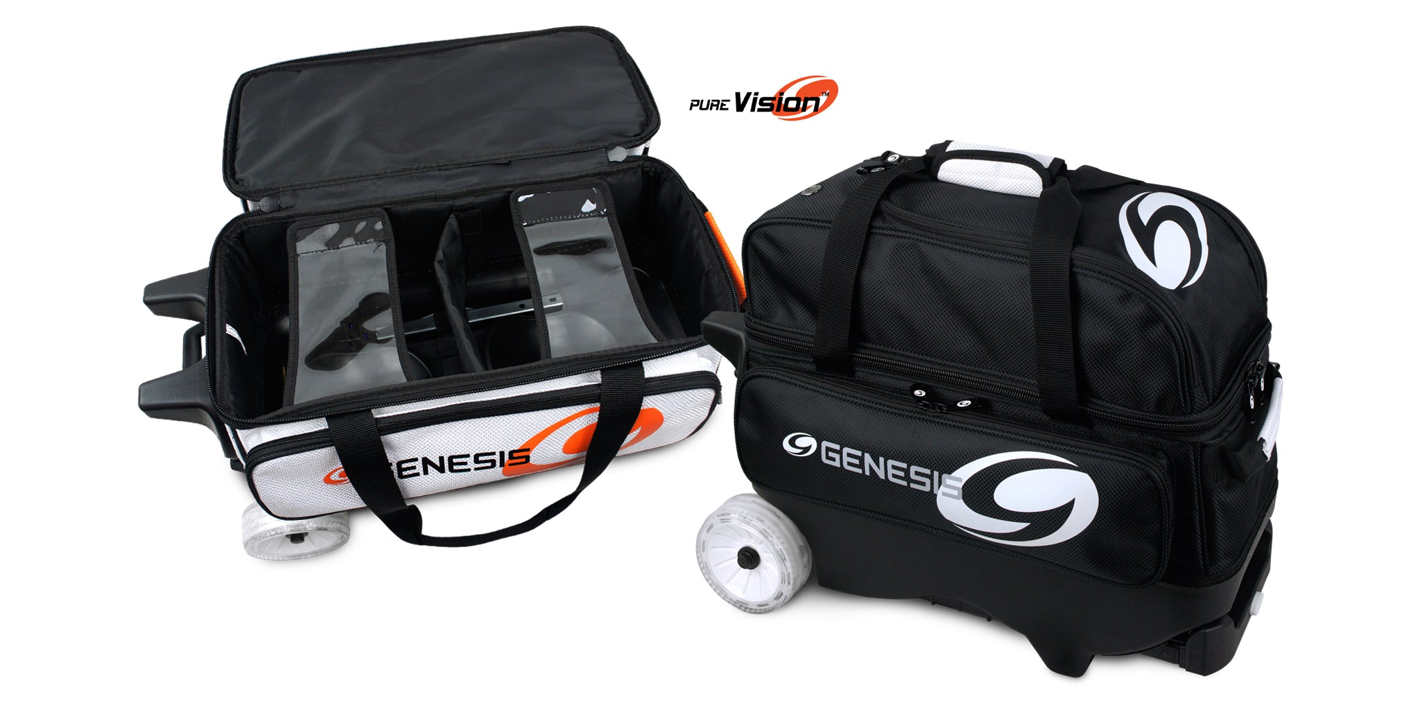 Genesis® Sport™ 2 Ball Roller Bag™ featuring Pure Vision™